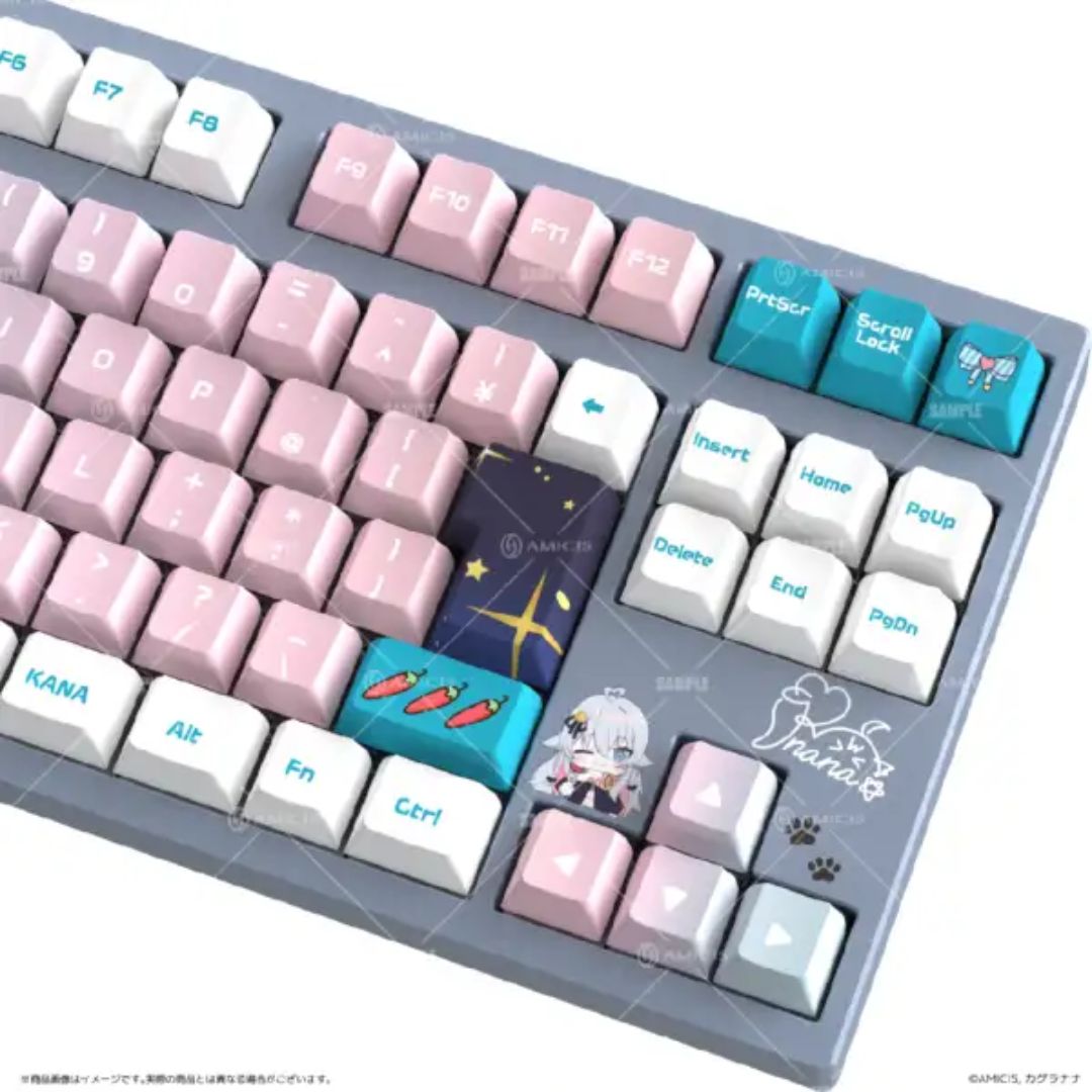 AMICIS 80HE Gaming Keyboard Kagura Nana Edition AMICIS 80HE Gaming Keyboard Kagura Nana Edition