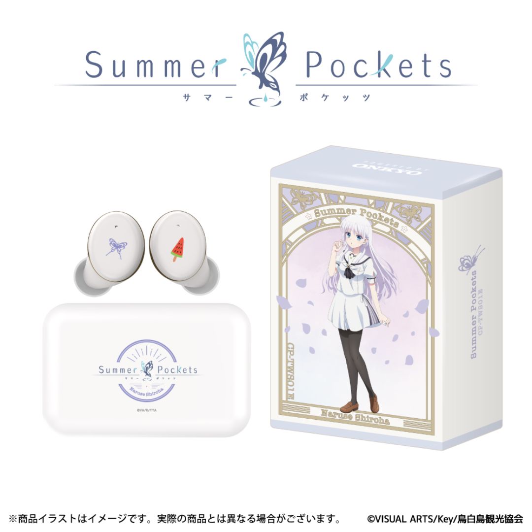 TWS Onkyo x Summer Pockets Naruse Shiroha: Edisi Kolektor Unik (CP-TWS01E)