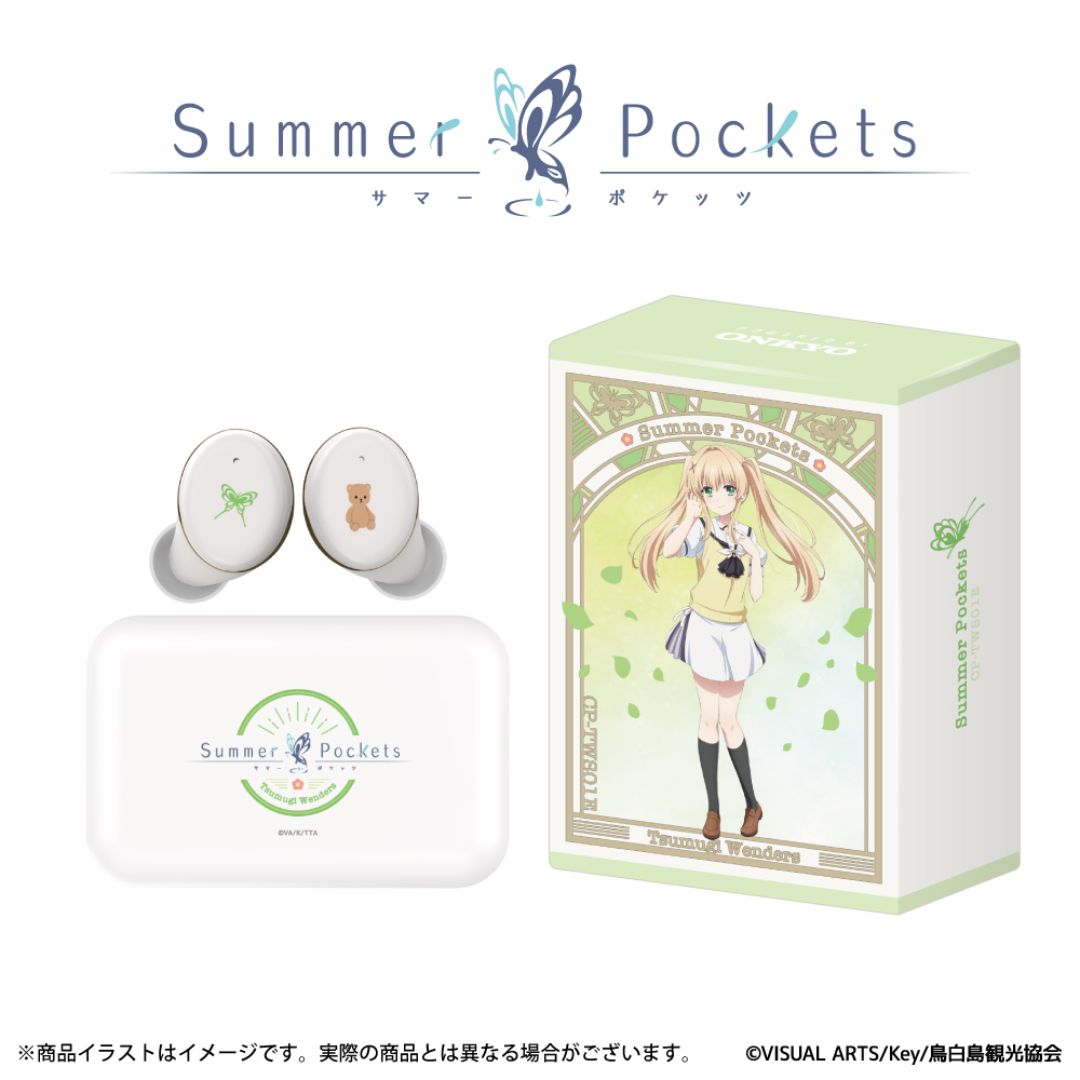 TWS Onkyo x Summer Pockets Tsumugi Wenders: Edisi Kolektor (CP-TWS01E)