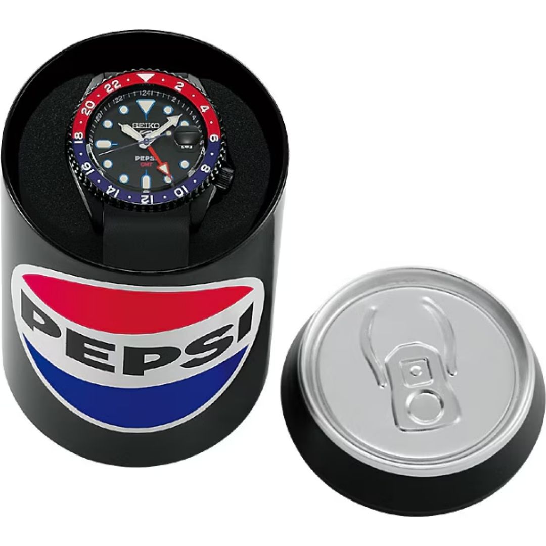 Jam Tangan SEIKO 5 Sports SKX GMT PEPSI SBSC023 Limited Edition Jam Tangan SEIKO 5 Sports SKX GMT PEPSI SBSC023 Limited Edition