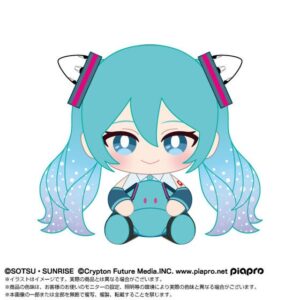 Plush Hatsune Miku x Gundam 00