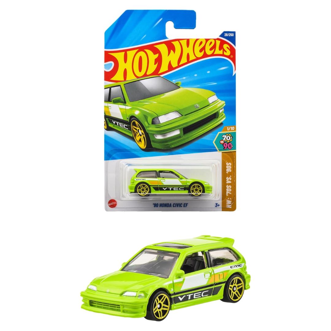 Hot Wheels Basic Car '90 Honda Civic EF JFN66 untuk koleksi
