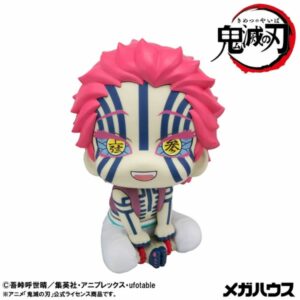 Rukappu Demon Slayer Akaza: Figure Kimetsu no Yaiba Lucu (110mm)