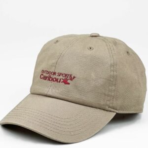 Official Yuru Camp SEASON 3 Caribou Embroidered Low Cap Khaki