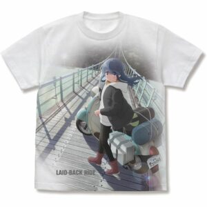 Shima Rin T-Shirt Yuru Camp SEASON 3 Full Graphic Official COSPA