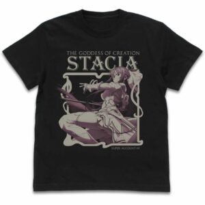 COSPA Sword Art Online Asuna T-Shirt Black (L) – Goddess of Creation Stacia Edition