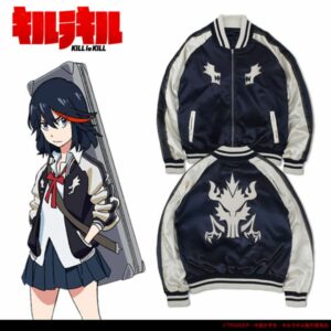 Kill la Kill Ryuko Matoi Embroidered Sukajan Jacket L – COSPA Official