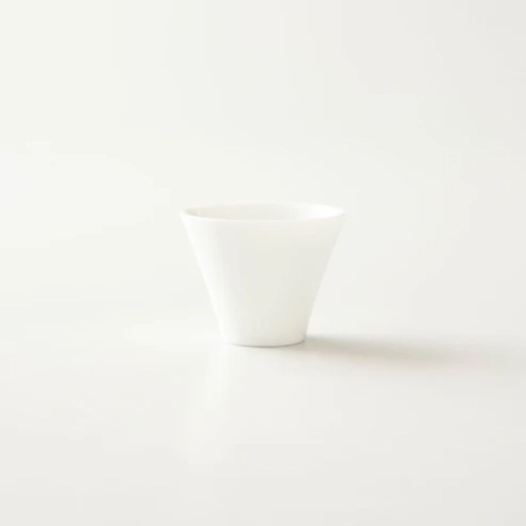 ORIGAMI Sensory Espresso Cup Narrow White