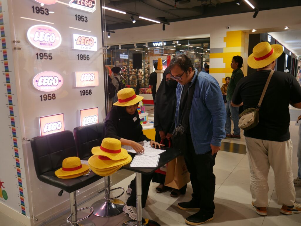 TITIP JEPANG - LIPUTAN EVENT STRAW HAT PARTY DI LEGO STORE SENAYAN CITY