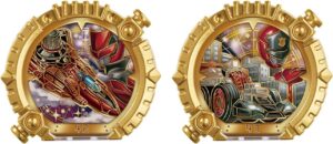 Bandai No. 1 Sentai Gozyuger DX sentai ring Set Lupin Ranger & Patranger Bandai No. 1 Sentai Gozyuger DX sentai ring Set Lupin Ranger & Patranger