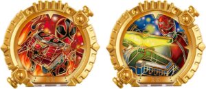 Bandai No. 1 Sentai Gozuger DX Sentai ring Set Shinkenger & Go-Busters Bandai No. 1 Sentai Gozuger DX Sentai ring Set Shinkenger & Go-Busters