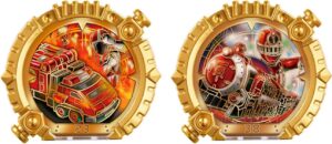 Bandai No. 1 Sentai Gozyuger DX Sentai ring Set Go Go Five & ToQger Bandai No. 1 Sentai Gozyuger DX Sentai ring Set Go Go Five & ToQger