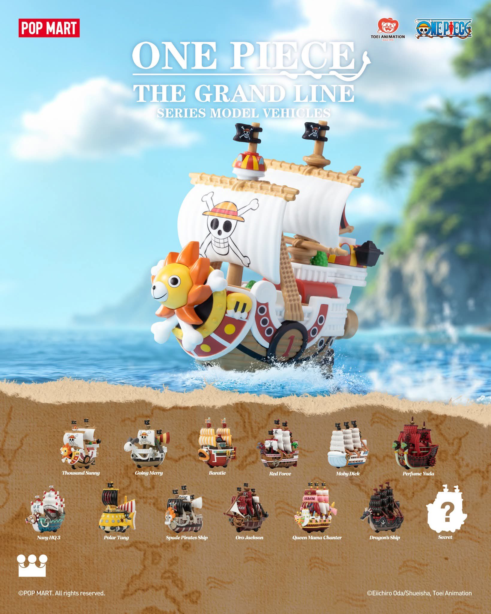 bllg-POP MART x One Piece Grand Line Vehicles
