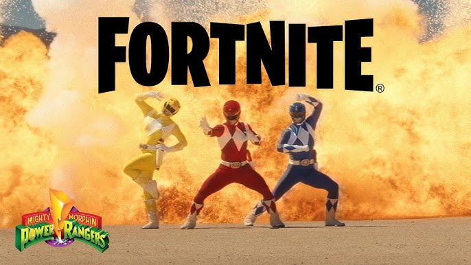 fortnite x power rangers