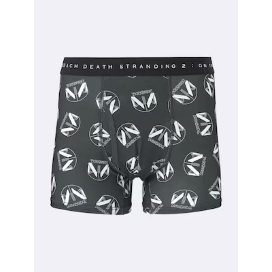 Boxer Death Stranding 2 Dry Shorts Dark Gray ON THE BEACH Style (GU)