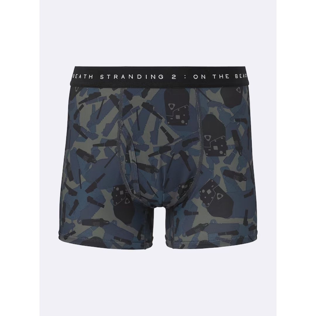 Boxer Death Stranding 2 Dry Shorts Navy ON THE BEACH Style (GU)