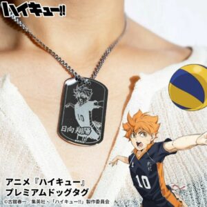 Haikyu Dog Tag Premium – Koleksi Gantungan Karakter Anime Eksklusif