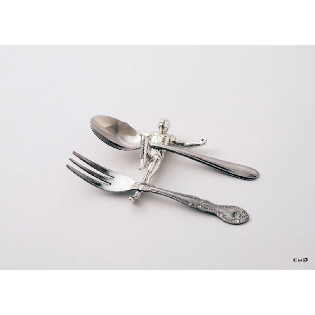 Chopstick Stand Space Sheriff Gavan Tin Cast Koleksi Unik 7cm