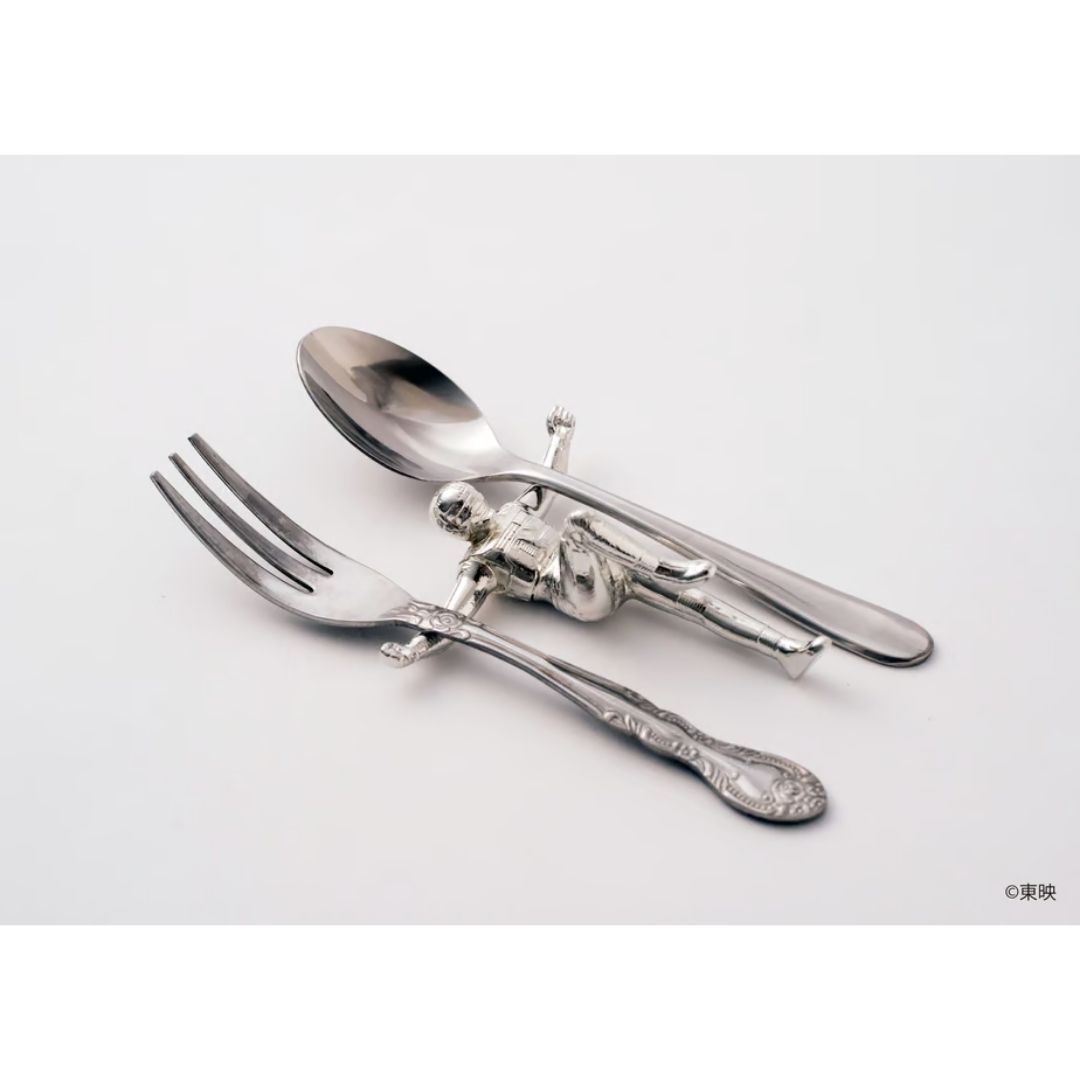 Chopstick Stand Space Sheriff Gavan Tin Cast Koleksi Unik 7cm