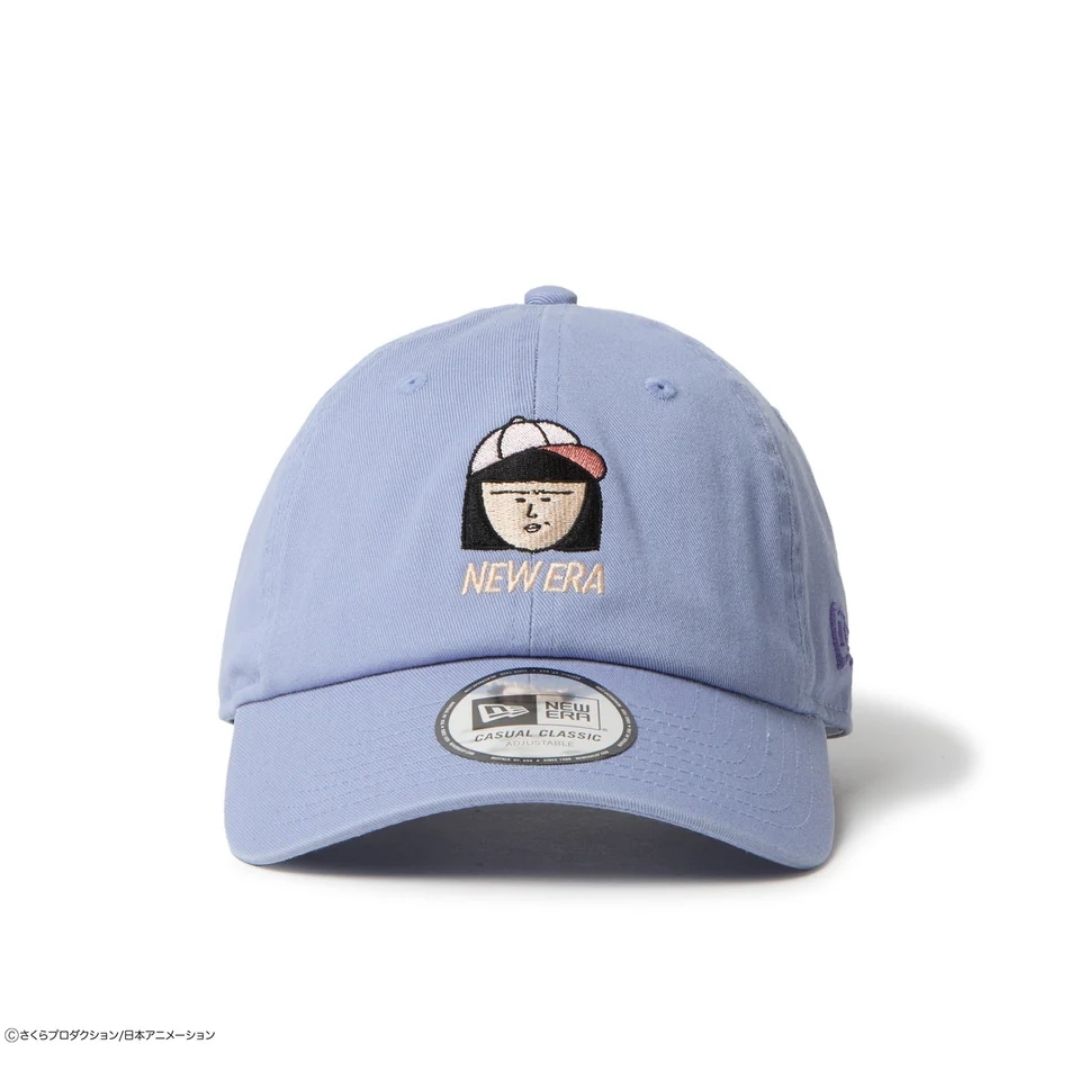 Topi New Era Casual Classic Chibi Maruko-chan Noguchi-san Iris Flower (55.8 - 59.6cm)