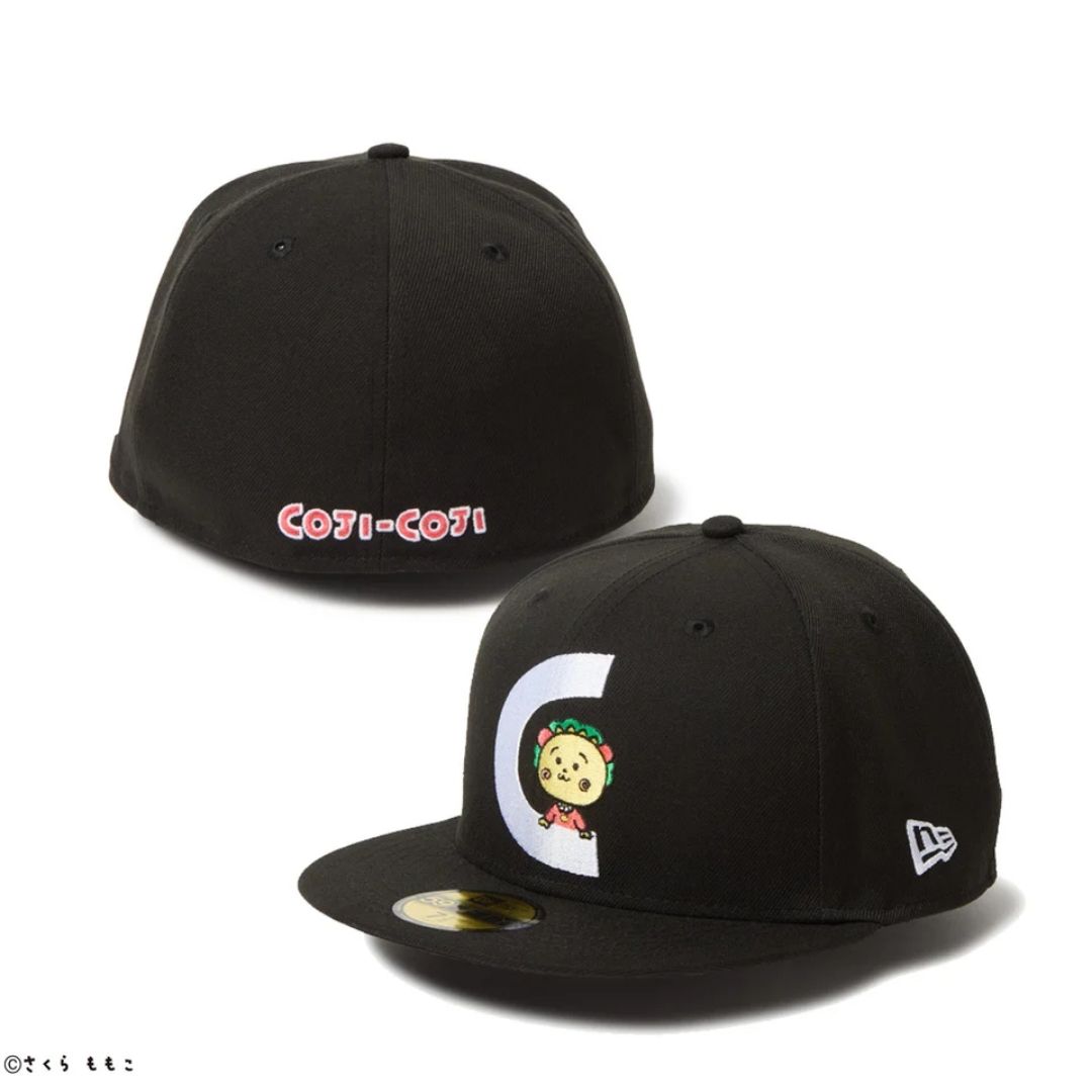 Topi New Era 59FIFTY Coji-Coji C Black Edisi Kolaborasi