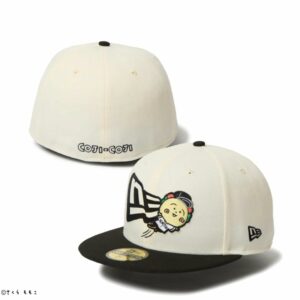 Topi New Era 59FIFTY Coji-Coji Flag Logo Chrome Black Visor Topi New Era 59FIFTY Coji-Coji Flag Logo Chrome Black Visor