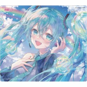 Glass Gaming Mouse Pad Hatsune Miku Edition Wallhack Kolaborasi Spesial