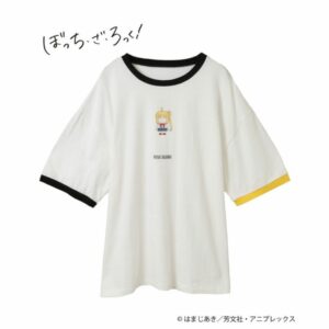 Kaos Bocchi the Rock HUMAN ROBOT Ringer Tee Yellow (Converse) Kaos Bocchi the Rock HUMAN ROBOT Ringer Tee Yellow (Converse)