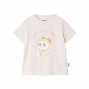 Gelato Pique Doraemon Kids T-Shirt – One-Point Art Lucu & Nyaman (Blue / Pink)