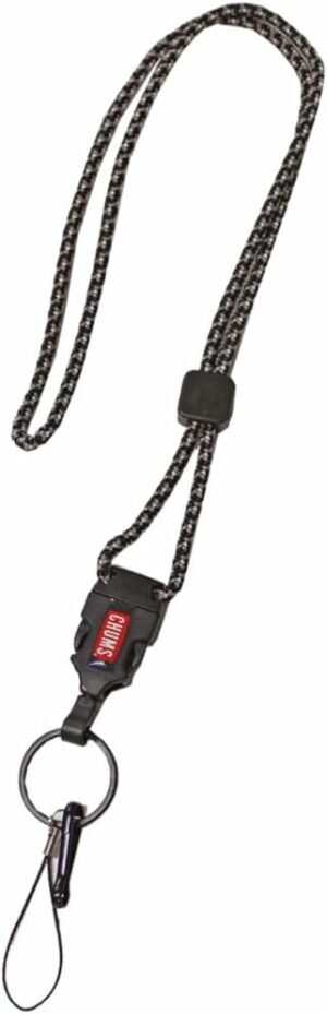 Chums CH61-1196 Lanyard Rope Neck Strap - U863 : Black Mix