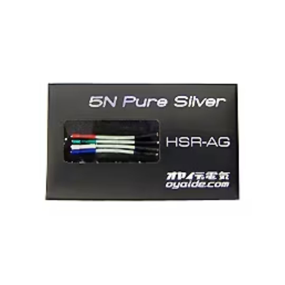 Oyaide HSR-AG Headshell Lead Wire 5N Pure Silver