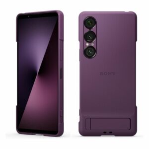 Sony Xperia 1 VII Style Cover with Stand XQZ-CBFS – Premium Case Waterproof Antibacterial