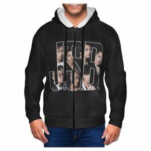 J Soul Brothers Hoodie – ZOOKISS 3rd Generation Men’s Zip Long Sleeve