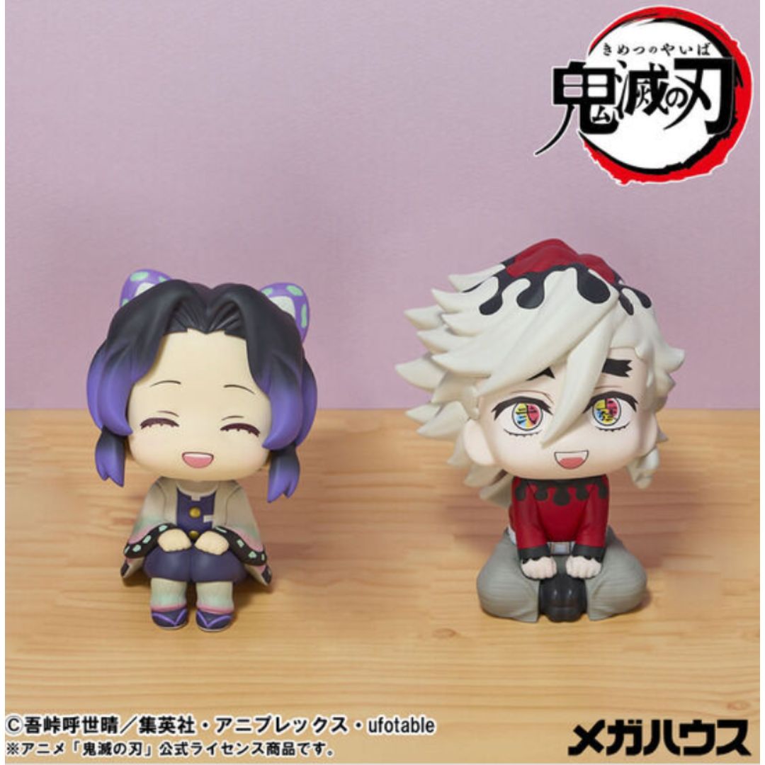 Rukappu Demon Slayer Shinobu Kocho Smiling Ver. & Douma Set Limited Edition Cushion