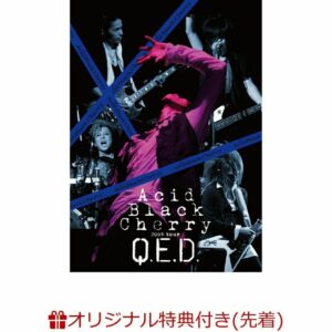 Acid Black Cherry QED DVD CD 2009 Tour Limited Edition Acid Black Cherry QED DVD CD 2009 Tour Limited Edition