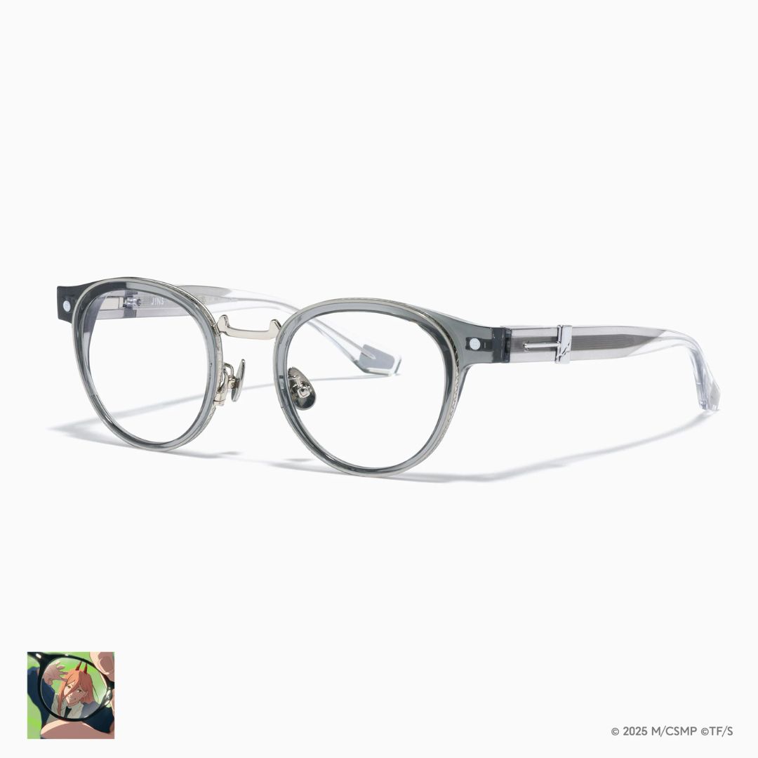 Kacamata Chainsaw Man JINS Power Model Kacamata Chainsaw Man JINS Power Model