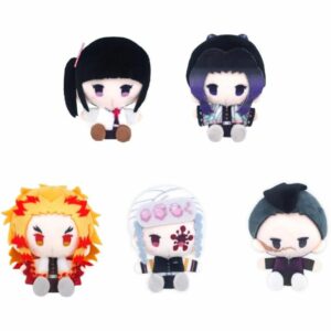 Maskot Demon Slayer Plush Vol.2 Set Box: Isi 5 Karakter Kimetsu no Yaiba