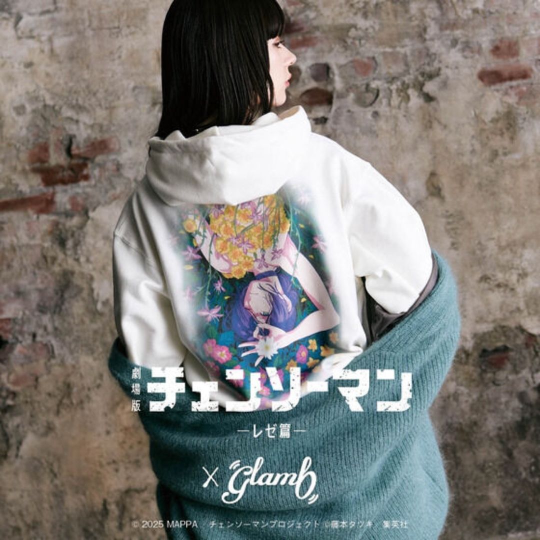 Chainsaw Man Reze Arc Hoodie xglamb – Stylish Black/White