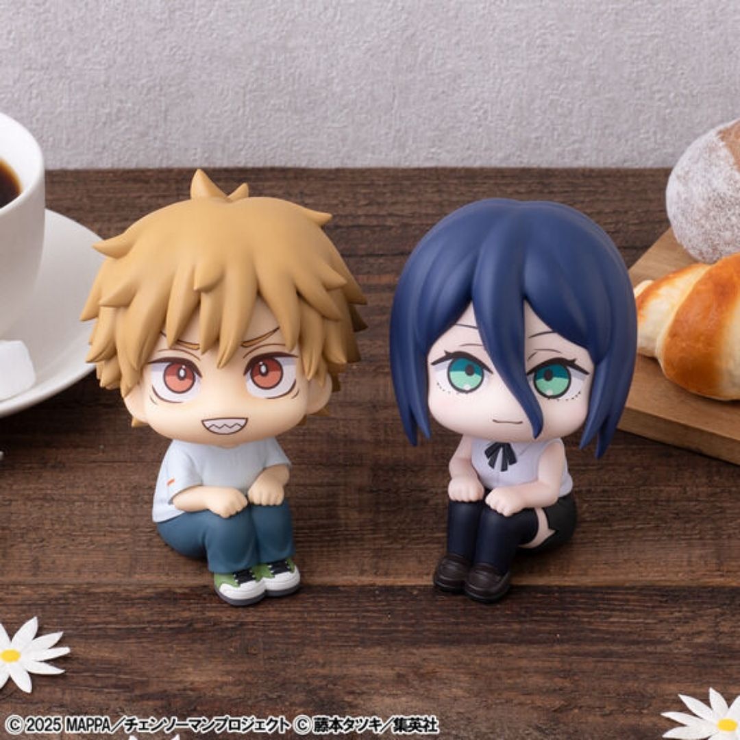 Rukappu Chainsaw Man Reze Arc Denji & Reze Set – Limited Edition Cushion