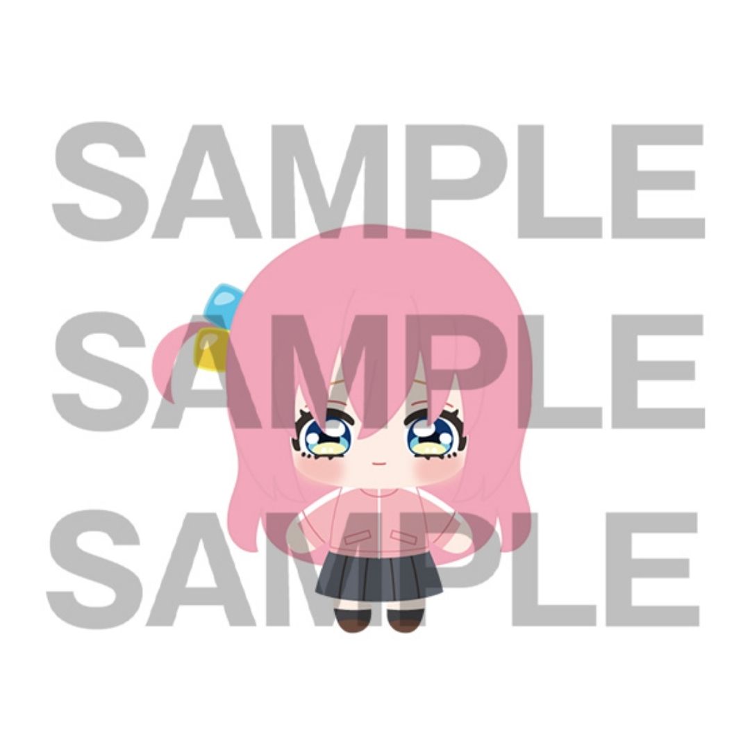 Bocchi the Rock Plushie Kyurunyu Exhibition Edition (Pilih Karakter)