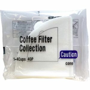 Kanae Paper Works Coffee Filter 2–4 Cups (40 Sheets)