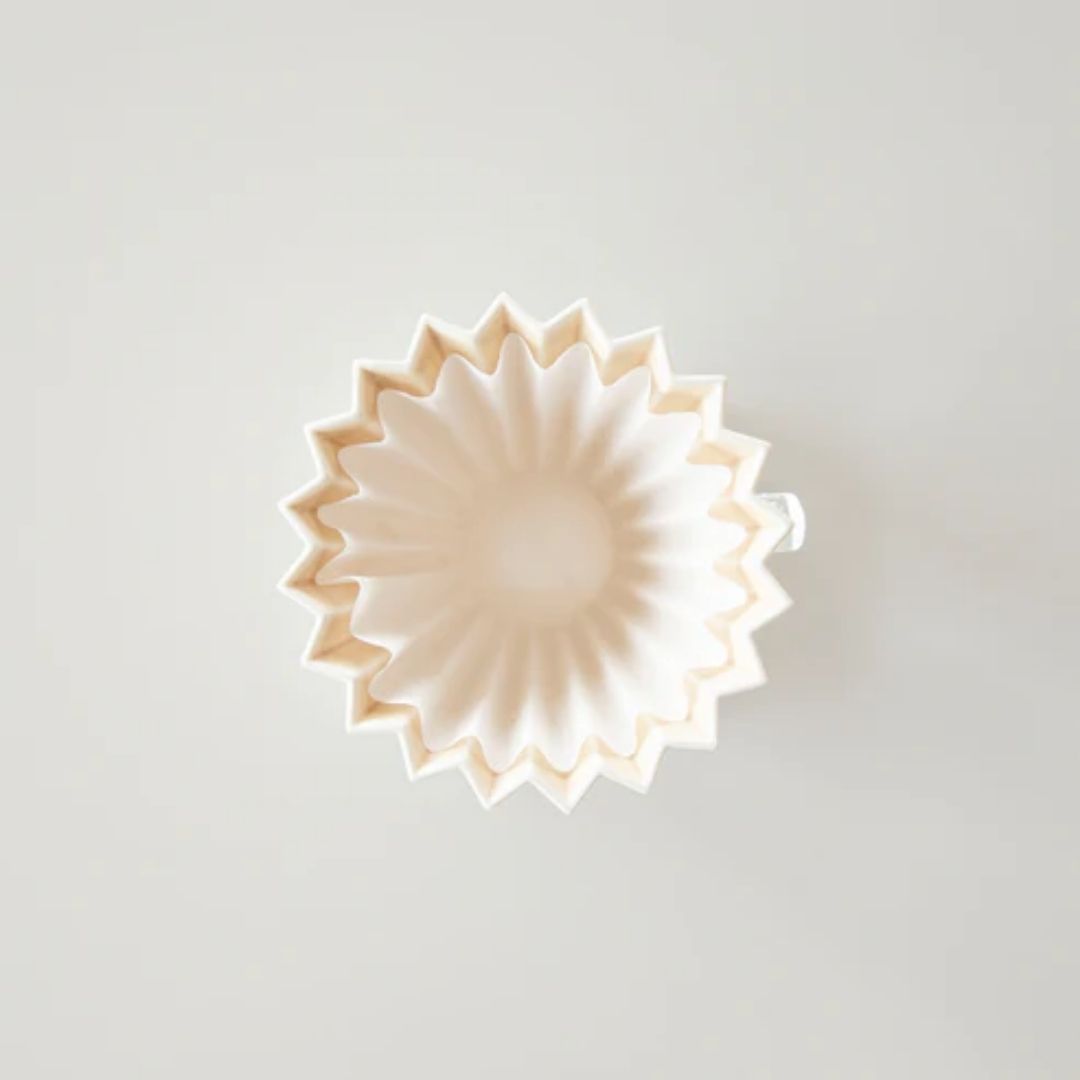 ORIGAMI Wave Paper Filter For 4 Cups