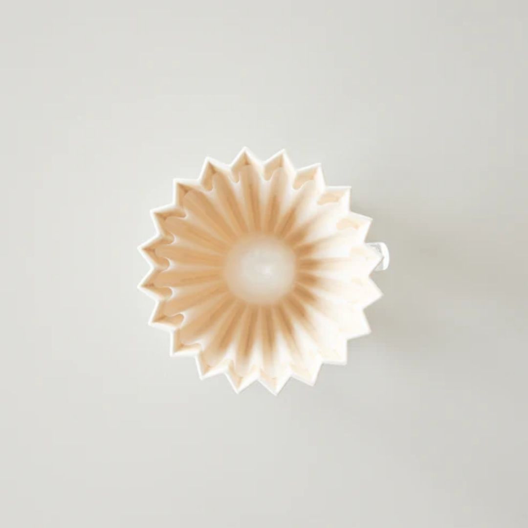 ORIGAMI Wave Paper Filter For 4 Cups
