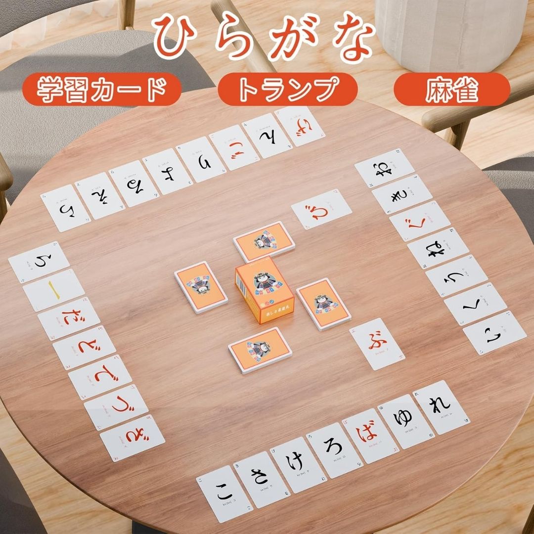 DAWNPLAN Hiragana Playing Cards: Kartu Belajar Hiragana dan Katakana