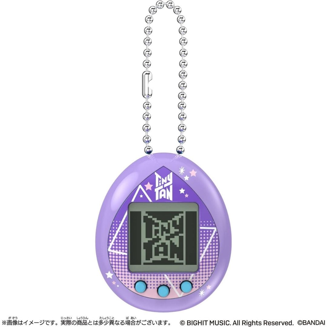 TinyTAN Tamagotchi Purple Ver. BTS Bandai Nano Series TinyTAN Tamagotchi Purple Ver. BTS Bandai Nano Series