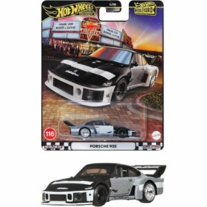 Hot Wheels Porsche 935 JBL17 Boulevard - Mobil Balap Die-Cast