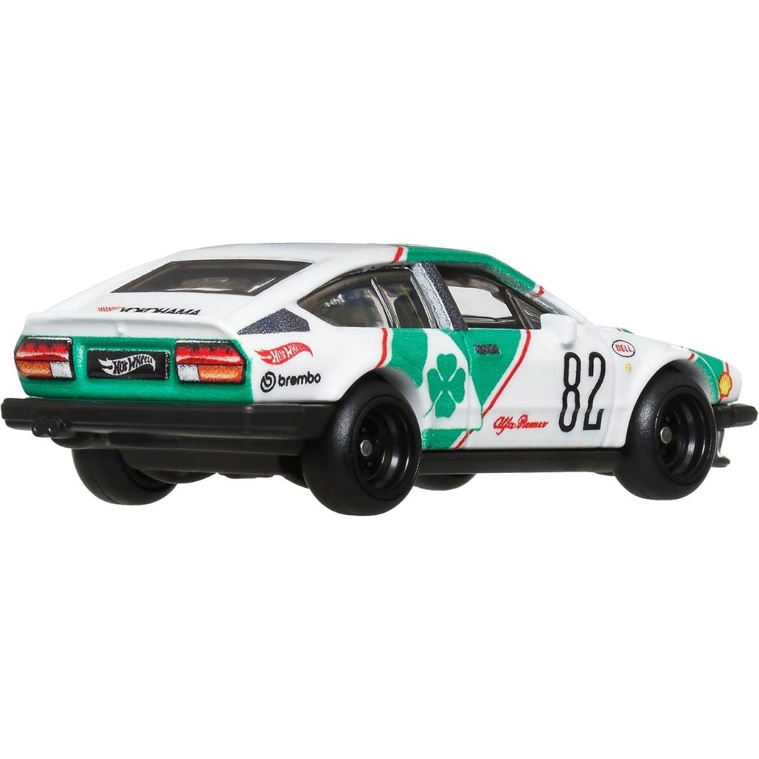 Hot Wheels Alfa Romeo GTV6 3.0 JBL16 Boulevard - Die-Cast Collectible Car