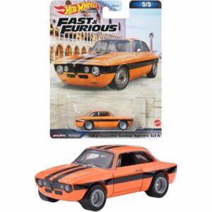 Hot Wheels Alfa Romeo Julia Sprint GTA HKD29 - Fast and Furious Die-Cast Car