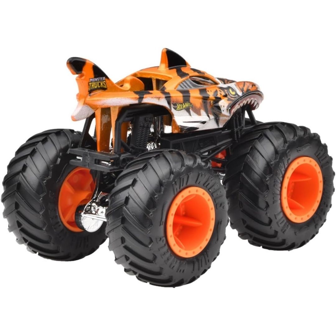 Hot Wheels Monster Truck 1:64 Tiger Shark JGR02 - Kecepatan dan Kekuatan