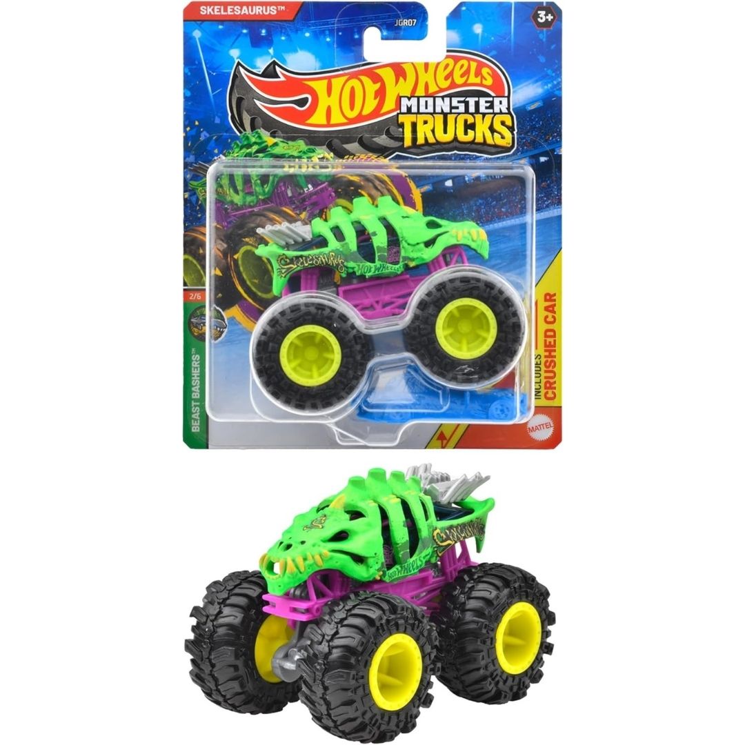 Hot Wheels Monster Truck Sqelsaurus 1:64 JGR07